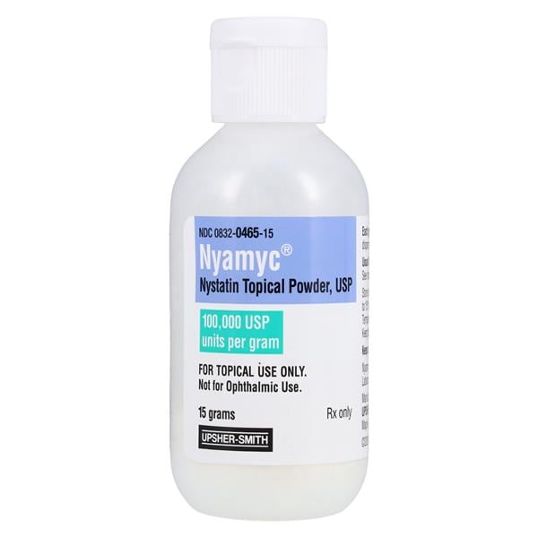 Nystatin Topical Powder 100mu/gm Bottle 15gm Each