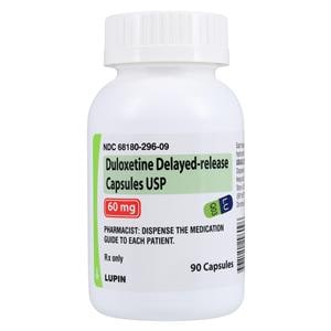 Duloxetine Delayed-Release Capsules 60mg Bottle 90/Bottle Each