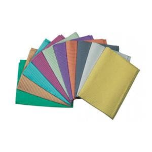 UniPACK Patient Bib 2 Ply Tissue / Poly 13 in x 18 in Beige Disposable 500/CA