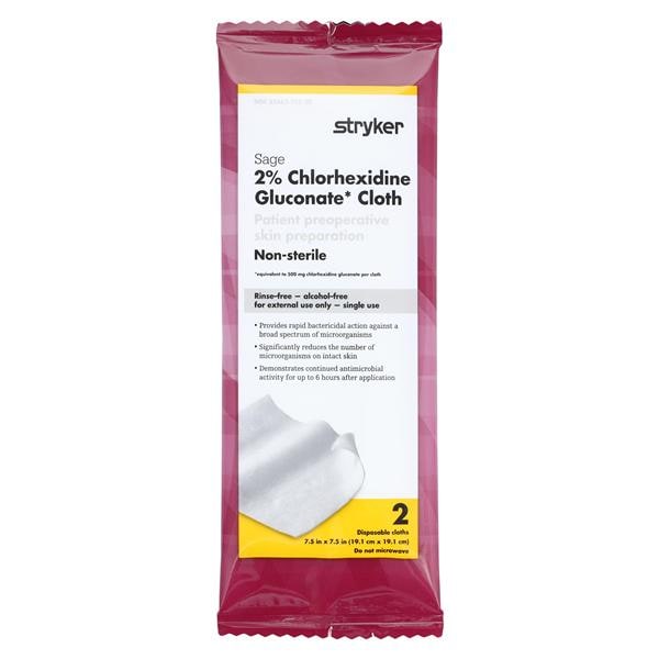Skin Prep cloth 2% Chlorhexidine gluconate
