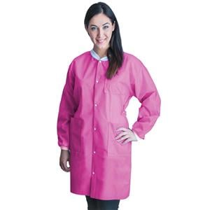 FitMe PPE Lab Coat X Large Bubblegum Pink 50/Ca