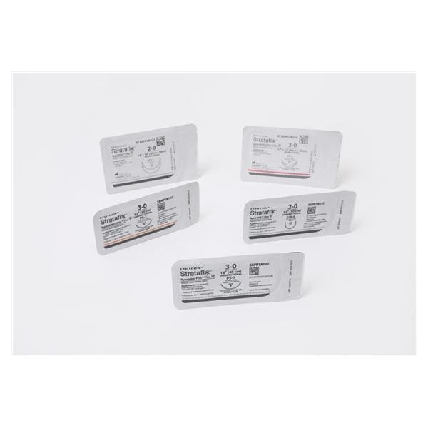 Stratafix Spiral PDS Plus Suture 1-0 12" Triclosan, Polydioxanone CT-1 Vio 12/Bx