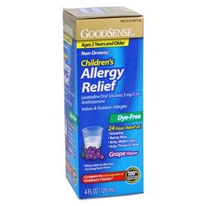 Loratadine OTC Children Oral Syrup 5mg/5mL 4oz Bottle 4oz/Bt