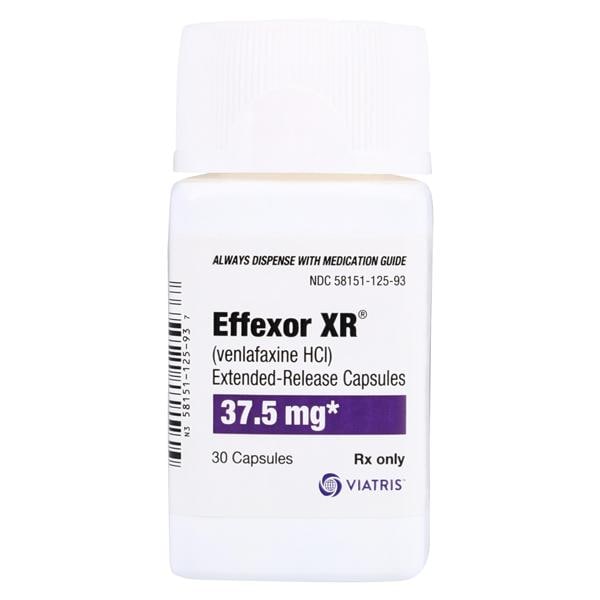 Effexor XR Capsules 37.5mg Bottle 30/Bottle