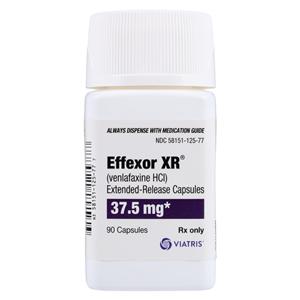 Effexor XR Capsules 37.5mg Bottle 90/Bottle