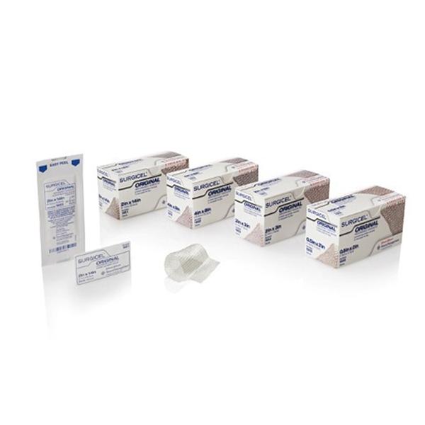 SURGICEL Orignal Hemostatic Oxidized Regenerated Cellulose Agent 2x3"