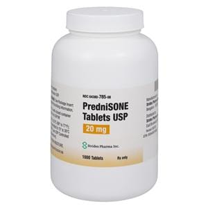 Prednisone Tablets 20mg Bottle Each