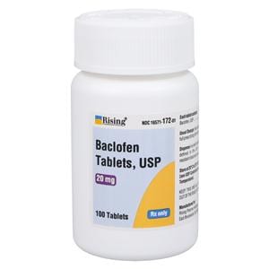 Baclofen Tablets 20mg Bottle Each