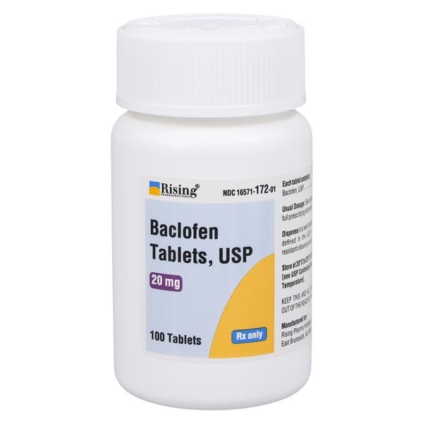 Baclofen Tablets 20mg Bottle Each