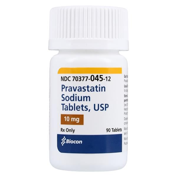 Pravastatin Sodium 10mg Each