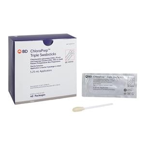 ChloraPrep Surgical Prep Swabstick CHG/Alc 3s 5.25mL