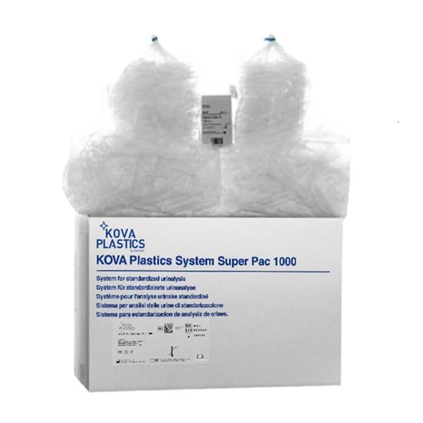 KOVA Plastics Super PAC 1000 Urinalysis Test Kit 1000/Bx