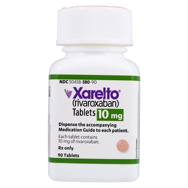 Xarelto Tablets 10mg Bottle 90/Package