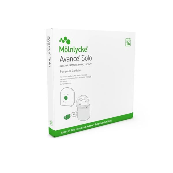 Avance Solo Pump/Canister Set 50mL Ngtv Prsr Wnd Thrpy Single Use 2/CA