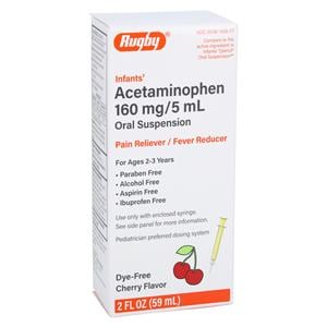 Acetaminophen Oral Suspension 160mg/5mL 2oz Bottle 2oz/Bt