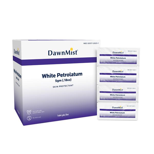 Dawn Mist Skin Protectant Petroleum Jelly Gl White Individually Wrapped 144x6/Ca