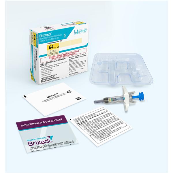 Brixadi Subcutaneous Injection 64mg Monthly Prefilled Syringe 0.1...