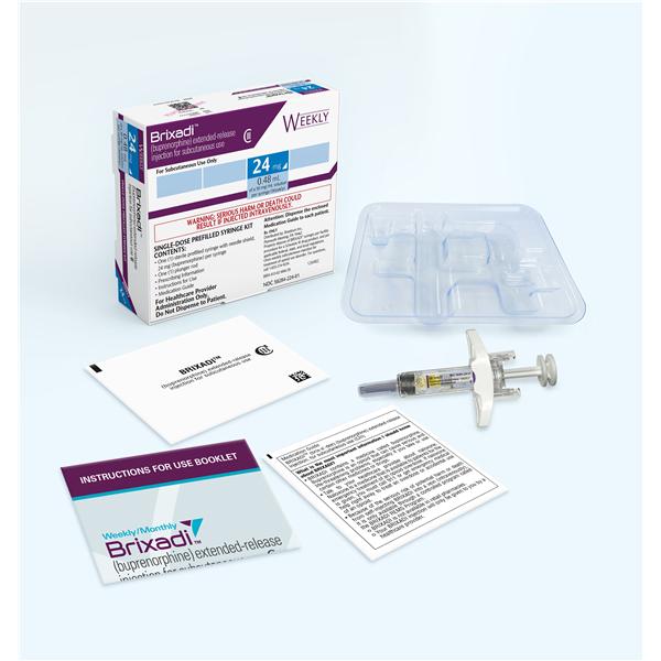 Brixadi Subcutaneous Injection 24mg Weekly Prefilled Syringe 0.48...