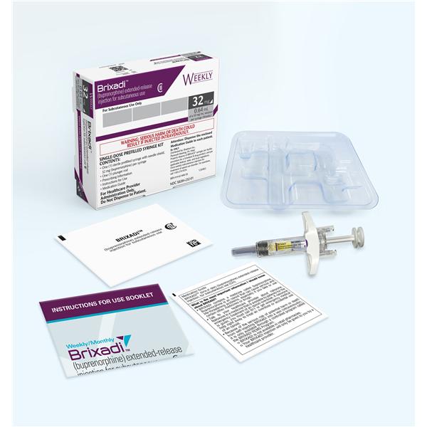 Brixadi Subcutaneous Injection 32mg Weekly Prefilled Syringe 0.64...