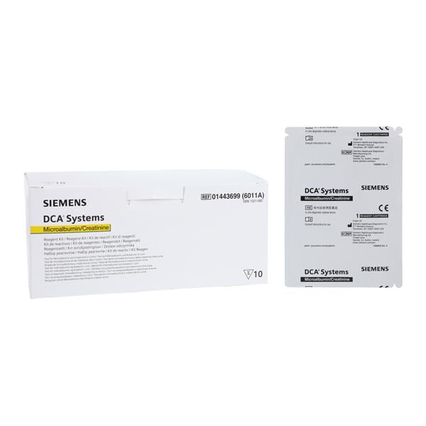 Microalbumin/ Creatinine Test Kit For DCA Vantage Analyzer 10/Bx