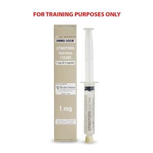 Demo Dose Epinephrine Simulated Medication Ea