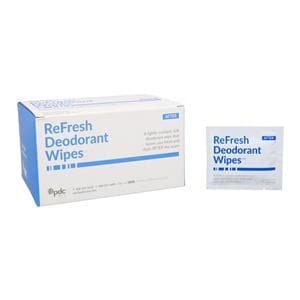 ReFresh Mammography Deodorant Patient Wipes Lightly Scented 50/Bx