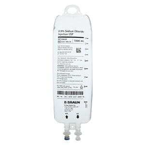 IV Solution Solution 0.9% Sodium Chloride Bag 12/Ca