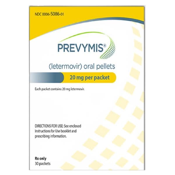 Prevymis Oral Pellets 20mg Packets 30/Package