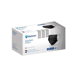 SafeMask Artisan Mask ASTM Level 3 Black 50/Bx