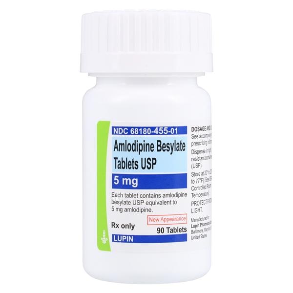 Amlodipine Besylate 5mg Each