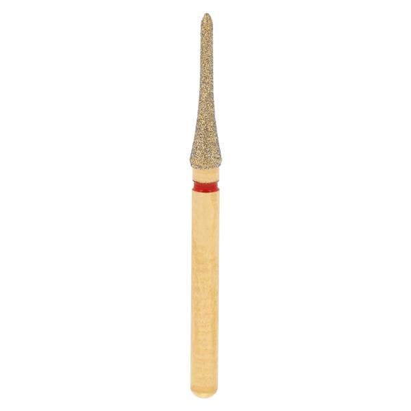 Alpen Multi-Use Diamond Burs, FG, Interproximal, # 392, 1.8 mm, Fine, Red, 5/Pk, 60031833 product image