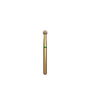 Alpen Diamond Bur Friction Grip Coarse Round 801-023C 5/Pk