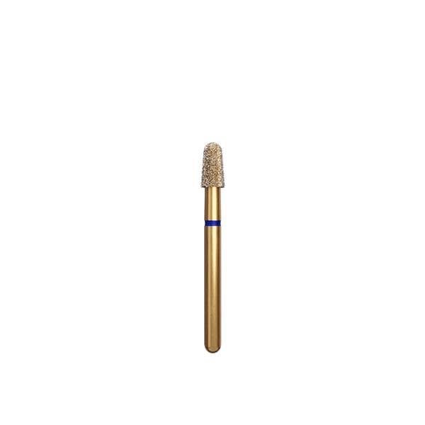 Alpen Multilayer Diamond Burs, FG, Round End Taper, # 849, 2.5 mm, Coarse, Blue, 5/Pk, 60032193 thumbnail 2