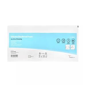 Kendall Silicone Foam Dressing 4x12" 5 Layer Sterile Adhesive Hi Abs LF