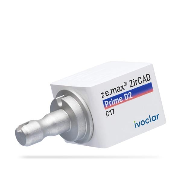 IPS e.max ZirCAD Prime Blocks C17 D2 For CEREC/inLab 3/Bx