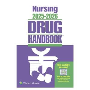 Nursing Drug Handbook 2025-26 Instruction Book Ea
