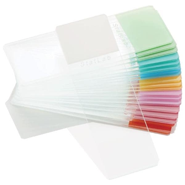 ColorView Non-Adhesion Slides 90 Degree White 10/Gr