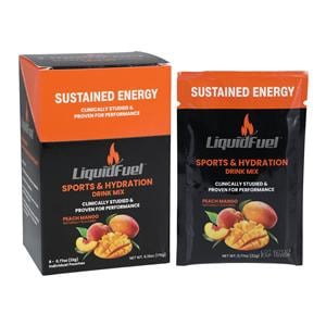 Liquid Fuel Instant Food/ Drink Mix Peach Mango Box 15/Ca