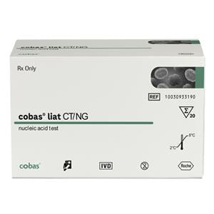 cobas liat CT/NG PCR Test CLIA Waived 20/Bx