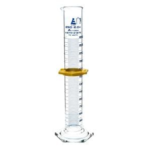 Graduated Measuring Cylinder Borosilicate Glass 250mL Ea