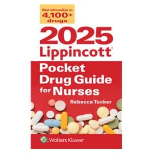Lippincott's Drug For Nurse 2025 13th Edition Pocket Guide English Ea