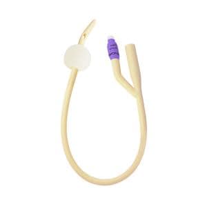 TruCath 2-Way Foley Catheter Coude Tip Silicone Elastomer Coated Latex 22Fr 10mL
