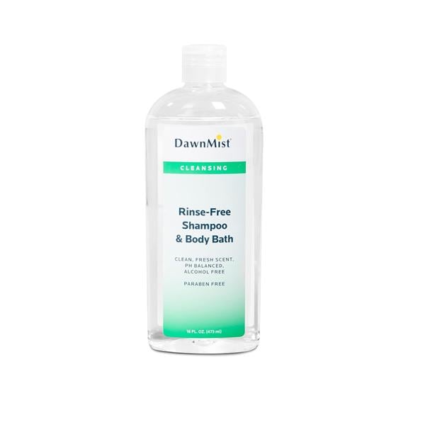 DawnMist Rinse Free Shampoo/Wash 16oz 12/Ca