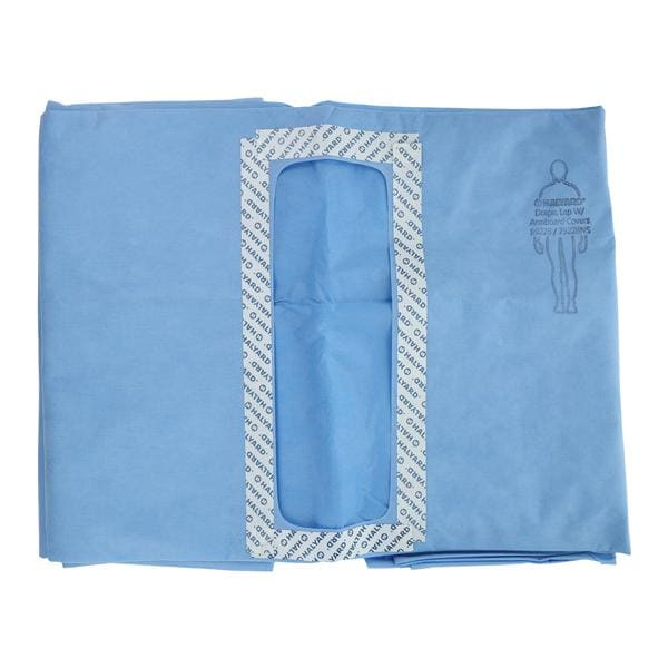 72x124" Sterile Laparotomy Drape 4x12" Fenestrated