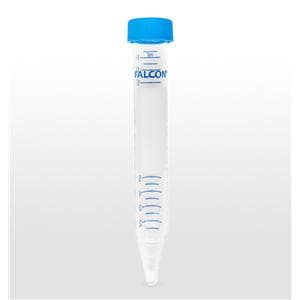 Falcon Centrifuge Tube Polystyrene 15mL Sterile 50/Bg