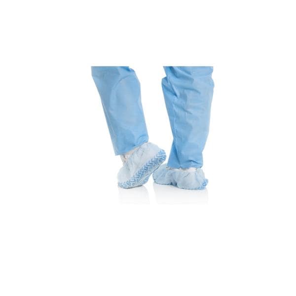 Basics Shoe Cover Spunbond Fabric X-Large Blue 300/Ca