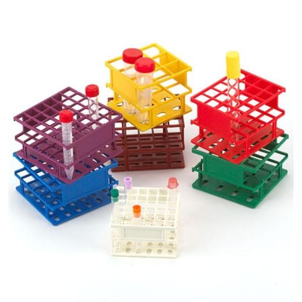 Tube Rack 20 Place Blue Ea