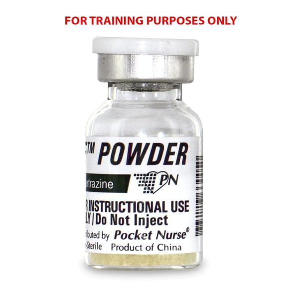 Demo Dose Instructional Use Only Powdered Simulant Ea