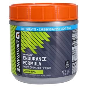 Gatorade Endurance Powder Powder Lemon Lime 32oz Canister 6/Ca