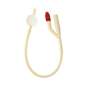 TruCath 2-Way Foley Catheter Silicone Elastomer Coated Latex 18Fr